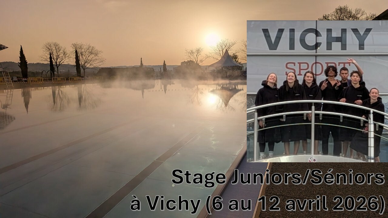 Stage Juniors/Séniors Vichy - Avril 2026