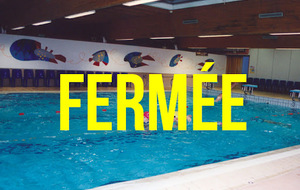 20 septembre 2021 - Reprise des cours de Natation