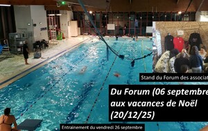 1er trimestre saison 2025-2026 : du Forum aux vacances de Noël