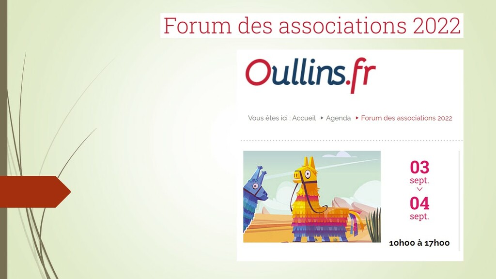 Forum des associations à OULINS