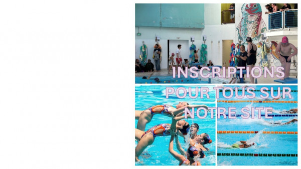 Inscriptions Saison 2026-2027