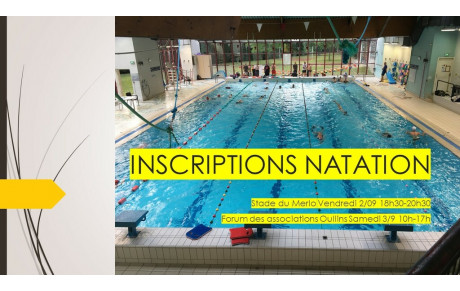 Inscription CASCOL Natation