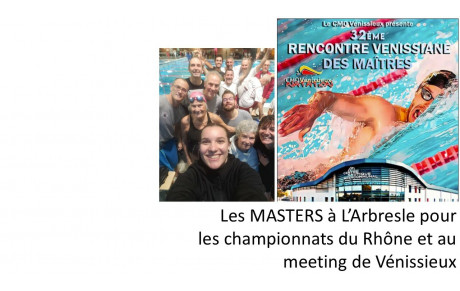 Des compétitions aussi pour les masters en décembre