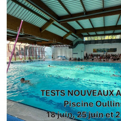 Tests Nouveaux Adhérents pout la saison 2026-2027
